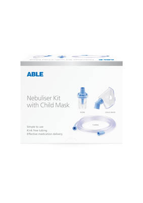 Able Child Nebuliser Kit pack 3D